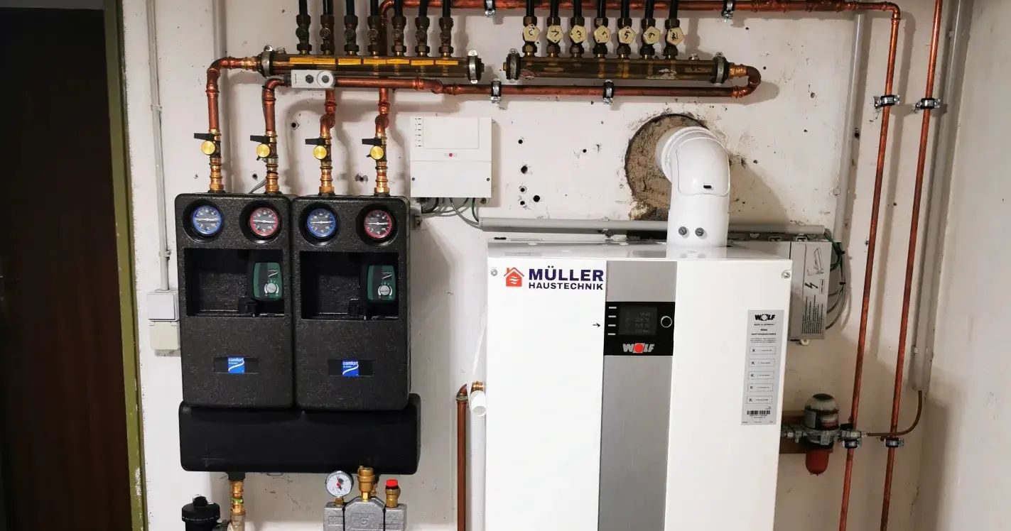 Wolf Heizung von Müller Haustechnik Donzdorf